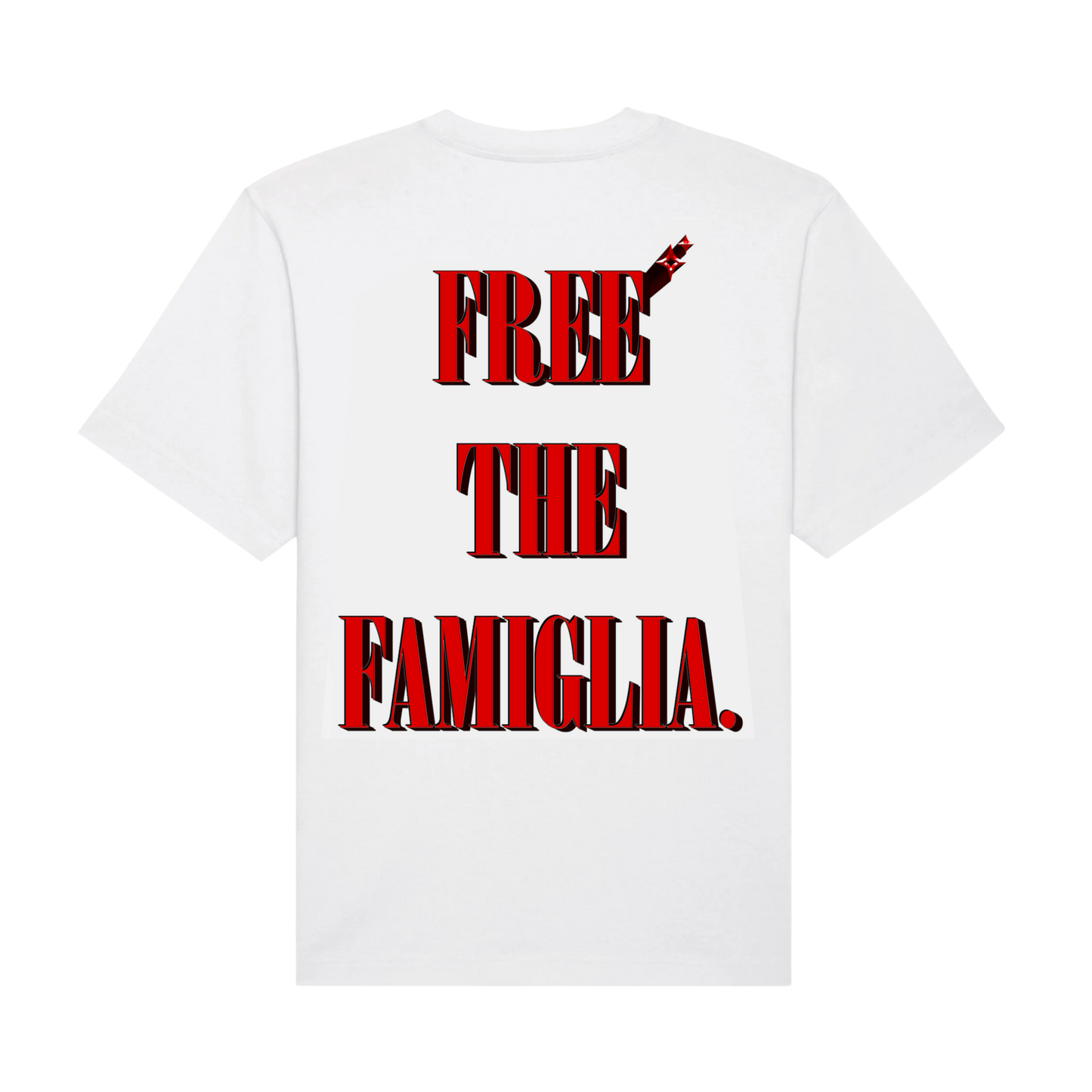 'For The Famiglia' Tee - Sangue Red