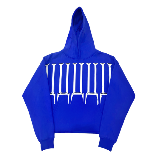 'U' Hooded Sweatshirt - Azzurri Blue