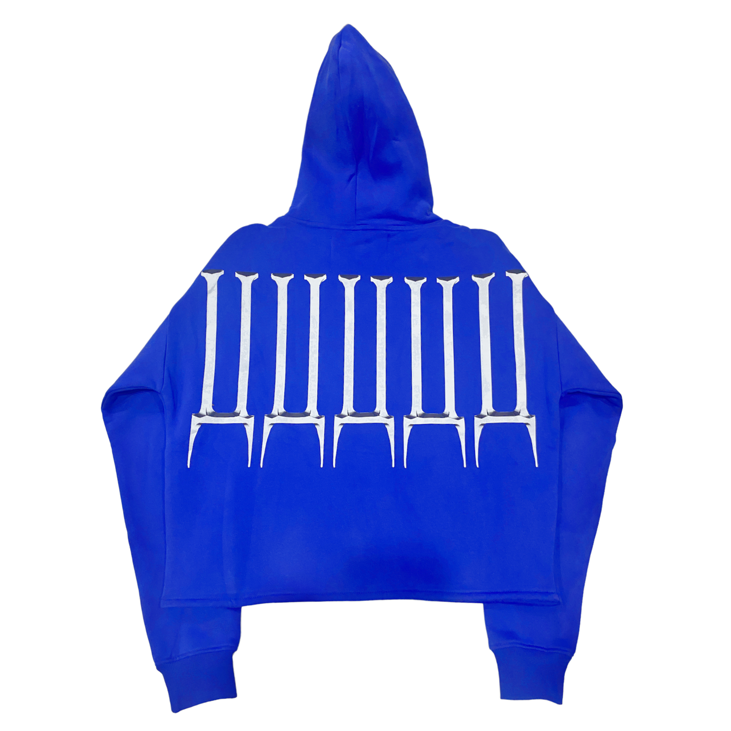 'U' Hooded Sweatshirt - Azzurri Blue