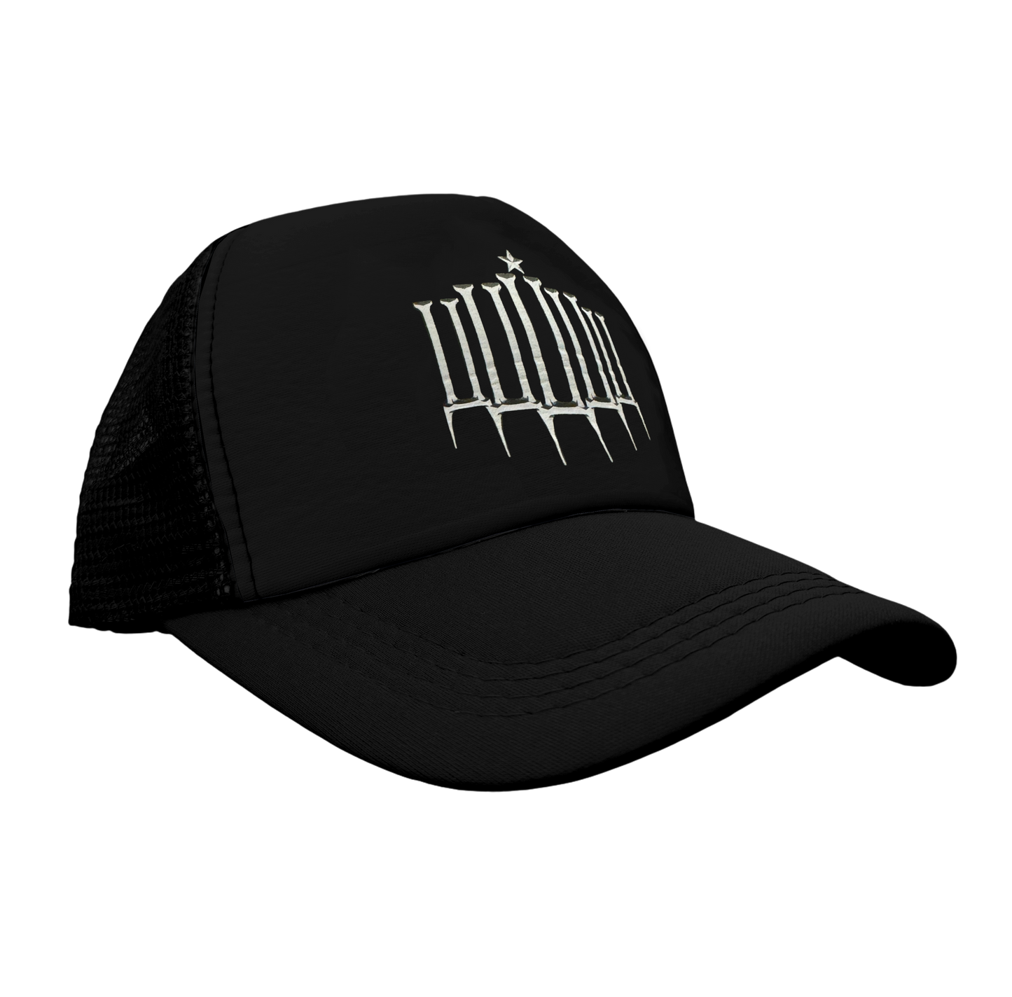 'U' Logo Trucker - Mezzanotte Black