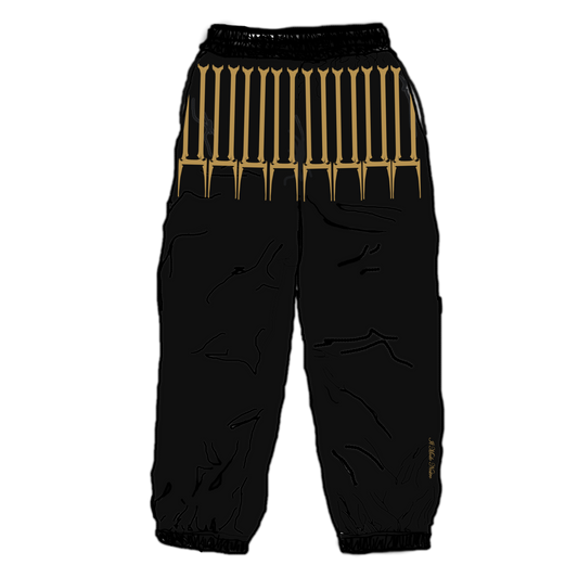 D'oro Embroidered Track Pants