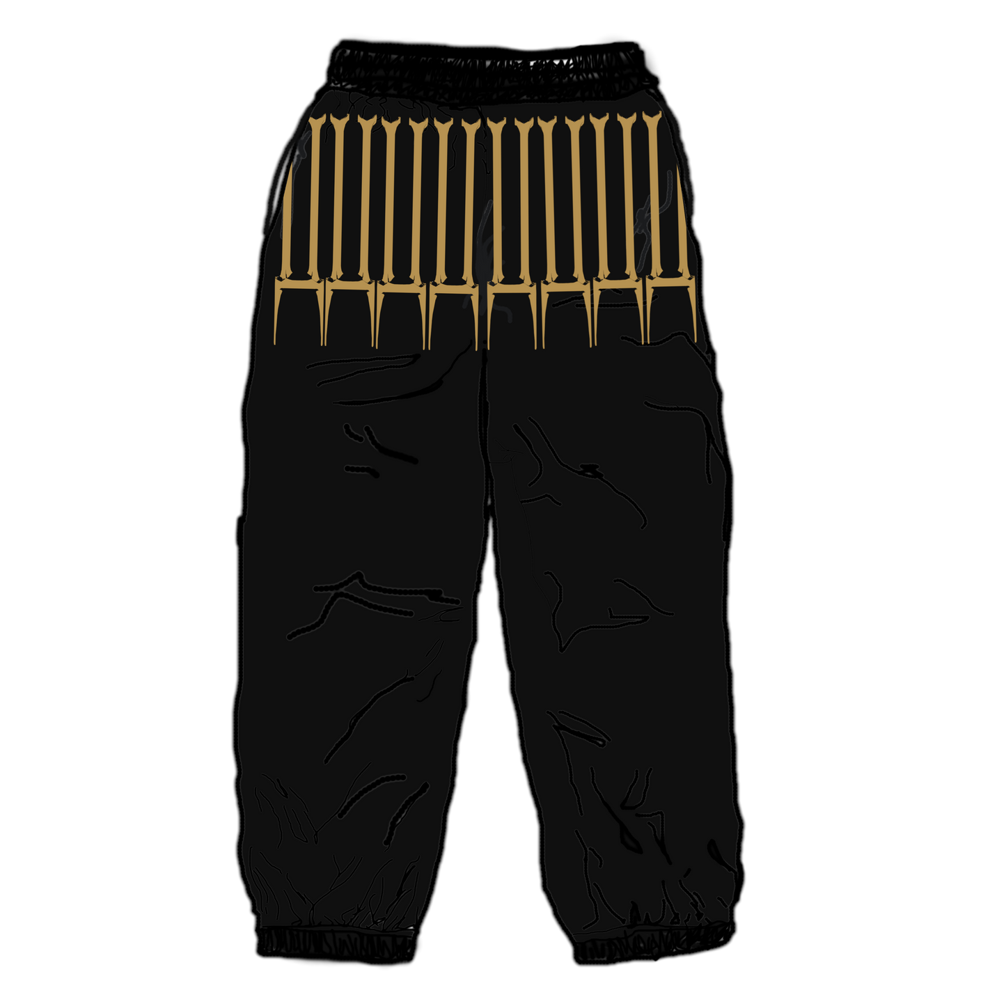 D'oro Embroidered Track Pants